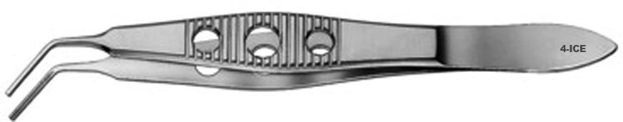  | PINZA P/NÚCLEO KANSAS, PALAS DELICADAS, CON MULTIPLES DIENTES PARALELOS, 10 MM, ANGULADAS, 10,5 CM. | 