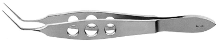 | PINZA P/FRAGMENTOS GASKIN, MUY DELICADA, PALAS LISAS, 11 MM, ANGULADA, 10,5 CM. | 