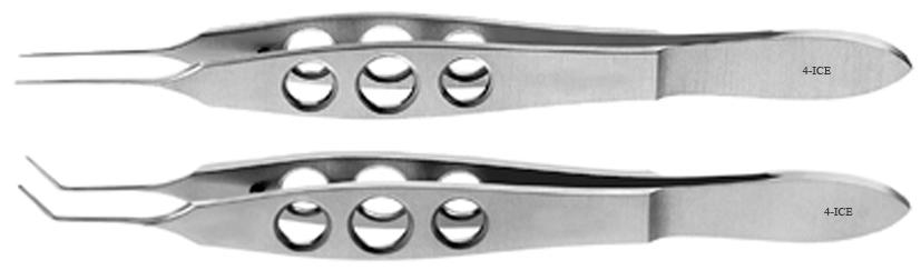  | PINZA P/INSERCIÓN DE LENTE LIVERNOIS, PALAS EN FORMA DE CONO, 5 MM, CON CARAS INTERNAS Y COSTADOS REDONDEADOS, RECTA, 10,5 CM. | 
