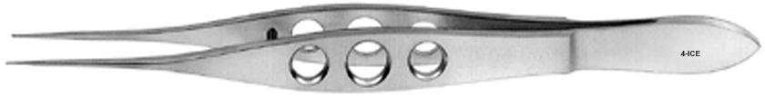  | PINZA P/CRNEA PIERSE, 1 X 1, MUY DELICADAS, PALAS 0,10 MM, RECTA, 11 CM.  | 