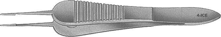  | PINZA P/HILOS ST.MARTIN, FINA CON PLATAFORMA 5 MM, PARA HILOS 7-0 HASTA 9-0, 8,5 CM | 
