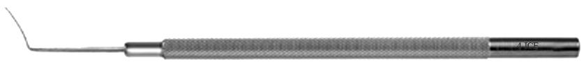  | ESPÁTULA PARA SYNECHIAE, 0,5 MM, PUNTA SEMIAGUDA. | 