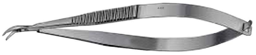  | TIJERA P/CÓRNEA, PALAS EXTREMADAMENTE CURVAS, MUY DELICADA, R/R, 10 CM.  | 