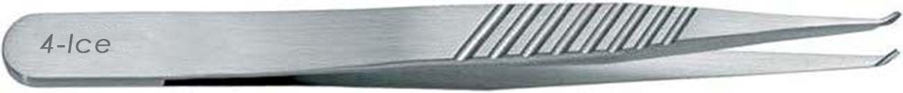  | MICRO PINA CLÁSICA PARA CATETER,11CMX9MMX0.60MM, ANGULADA 45§, MANGO PLANO | 